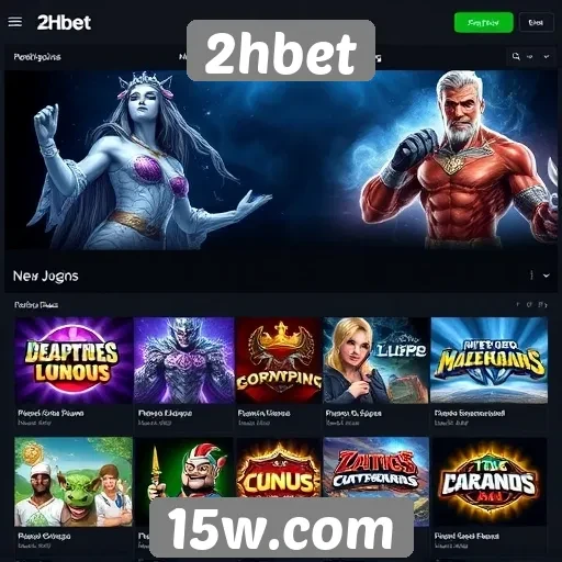 Opções de jogos disponíveis no 2hbet