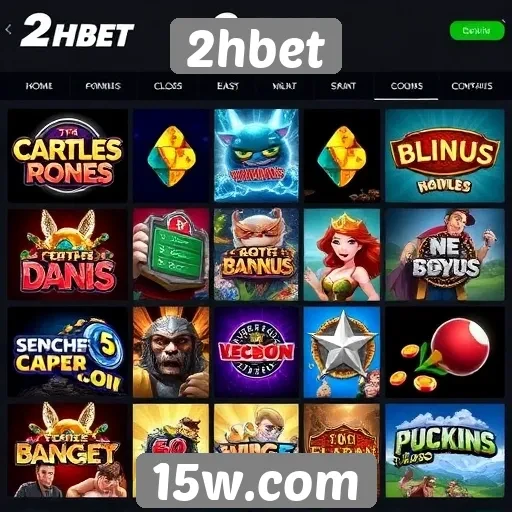 2hbet oferece variedade de jogos para usuários